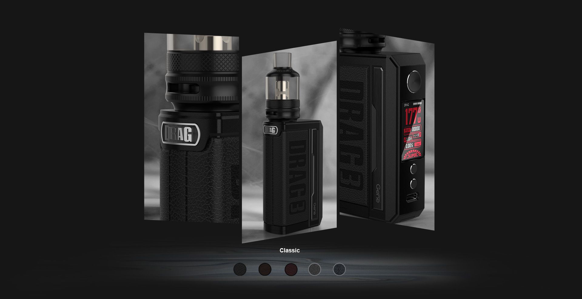 Drag 3 Box Mod Voopoo 177W