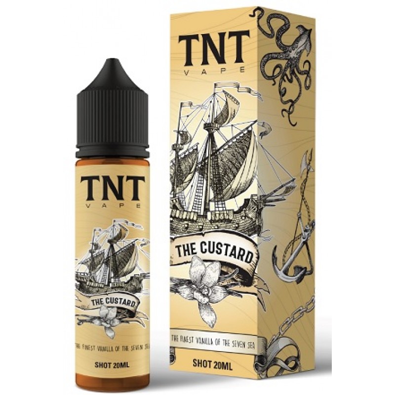 TNT Vape The Custard Liquido Sigaretta Elettronica - Esigitaly